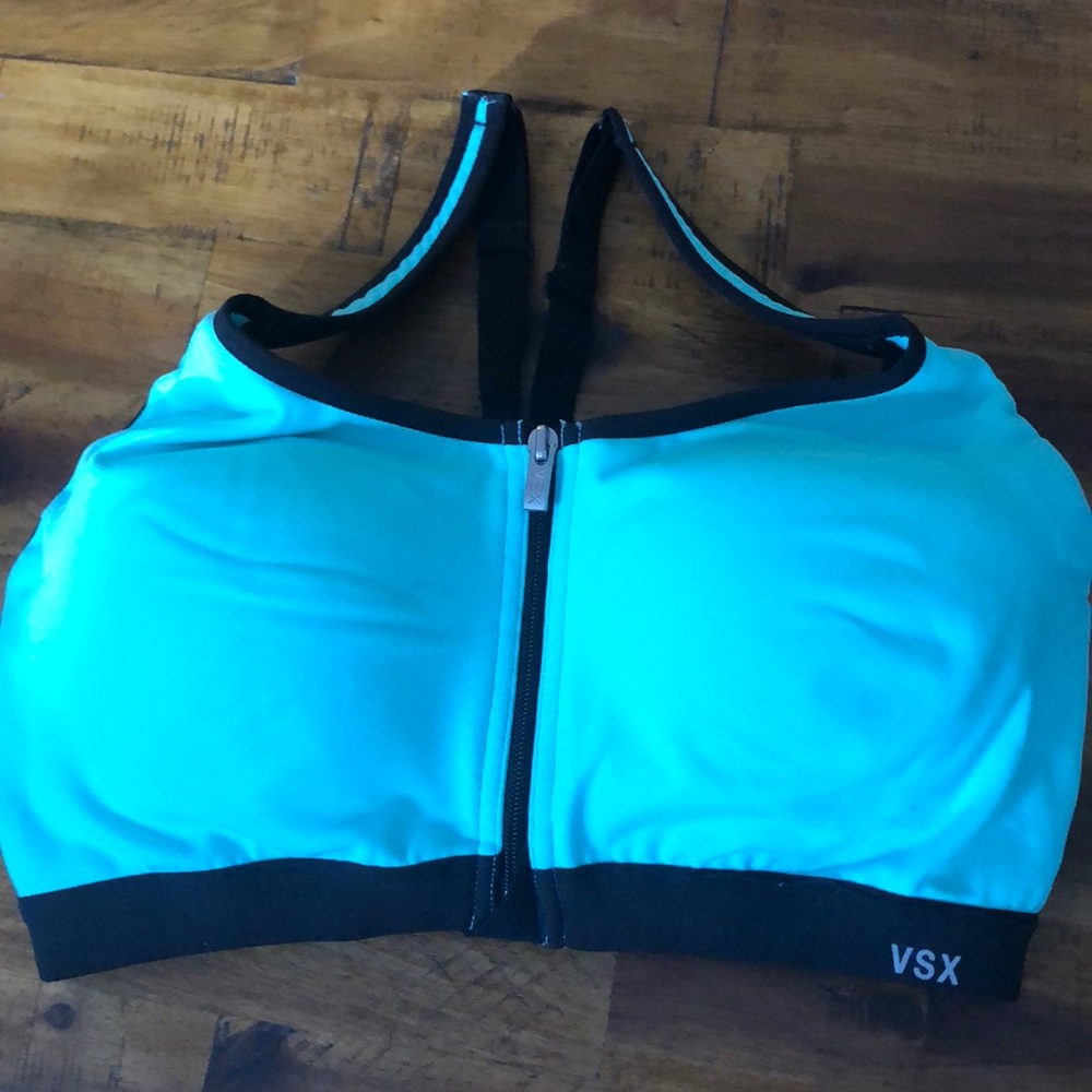 PRICE DROP!! VSX Turquoise Front Close Sports Bra